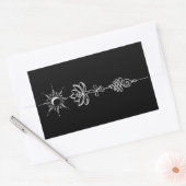 Sticker Rectangulaire Groupe Silver Unalome (Enveloppe)
