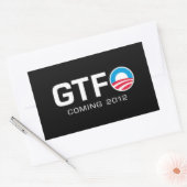 Sticker Rectangulaire GTFO - À venir 2012 (Enveloppe)