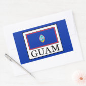 Sticker Rectangulaire Guam (Enveloppe)