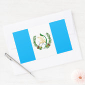 Sticker Rectangulaire Guatemala (Enveloppe)