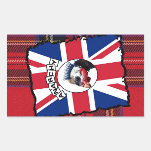 Sticker Rectangulaire Guineafowl punk