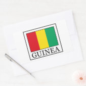 Sticker Rectangulaire Guinée (Enveloppe)
