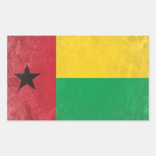 Sticker Rectangulaire Guinée-Bissau