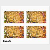 Sticker Rectangulaire Gustav Klimt Arbre de vie (Feuille)