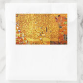 Sticker Rectangulaire Gustav Klimt Arbre de Vie : Symboliste Art Nouveau (Sac)