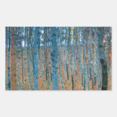 Sticker Rectangulaire Gustav Klimt Beech (Devant)