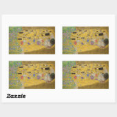 Sticker Rectangulaire Gustav Klimt "Le Baiser" (Feuille)