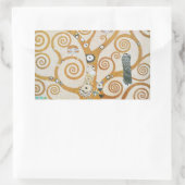 Sticker Rectangulaire Gustav Klimt The Tree of Life Art Nouveau (Sac)