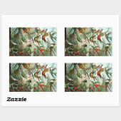 Sticker Rectangulaire Haeckel (Feuille)
