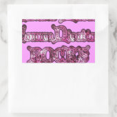 Sticker Rectangulaire Hakuna Matata Communication ROCKS Art Print (Sac)