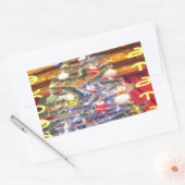 Sticker Rectangulaire Hakuna Matata Joyeux Noël & un Joyeux Nouvel An.p (Enveloppe)