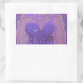 Sticker Rectangulaire Hakuna Matata Merry Christmas Love Design.jpg (Sac)