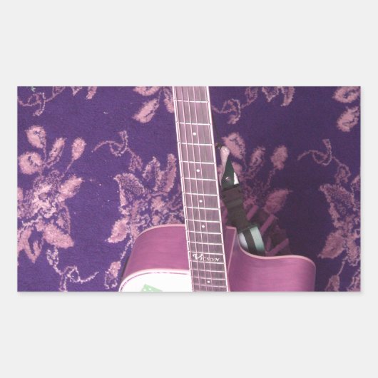 Sticker Rectangulaire Hakuna Matata Music My Blood. (Devant)