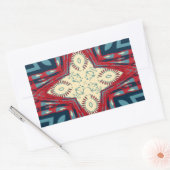 Sticker Rectangulaire Hakuna Matata Texte Hope Art Abstrait Design d'imp (Enveloppe)