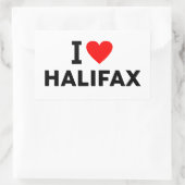 Sticker Rectangulaire Halifax Canada (Sac)