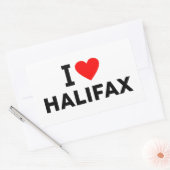 Sticker Rectangulaire Halifax Canada (Enveloppe)