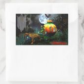 Sticker Rectangulaire Halloween (Sac)