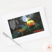 Sticker Rectangulaire Halloween (Enveloppe)