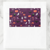 Sticker Rectangulaire Halloween (Sac)