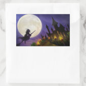 Sticker Rectangulaire Halloween (Sac)