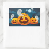 Sticker Rectangulaire Halloween (Sac)
