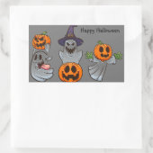 Sticker Rectangulaire Halloween Fun (Sac)