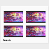 Sticker Rectangulaire HALLOWEEN MONSTERS / ORK WAR Imaginaire (Feuille)