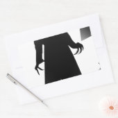 Sticker Rectangulaire halloween nosferatu (Enveloppe)