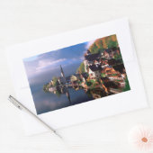 Sticker Rectangulaire Hallstatt (Enveloppe)