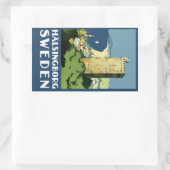 Sticker Rectangulaire Halsingborg ~ Suède (Sac)