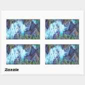 Sticker Rectangulaire Hamma Hamma Creek (Feuille)