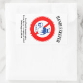 Sticker Rectangulaire HandleKeeper 1 (Sac)