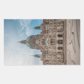 Sticker Rectangulaire Hanovre Allemagne (Devant)