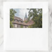 Sticker Rectangulaire Hanovre Allemagne (Sac)