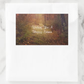 Sticker Rectangulaire Happy (Sac)