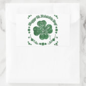 Sticker Rectangulaire Happy St Patrick (Sac)