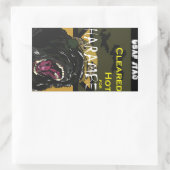 Sticker Rectangulaire Harambe le JTAC (Sac)