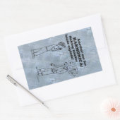 Sticker rectangulaire Harmonica Zombie Explosé (Enveloppe)