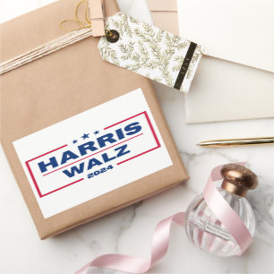 Sticker Rectangulaire Harris Walz 2024 Kamala Harris Tim Walz Election