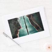 Sticker Rectangulaire Harry Potter 7 Partie 2 - Harry contre Voldemort (Enveloppe)