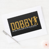 Sticker Rectangulaire Harry Potter| Dobby Enregistrer Harry Potter (Enveloppe)