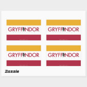Sticker Rectangulaire Harry Potter| Gryffindor House Pride Crest (Feuille)