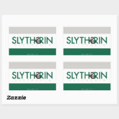 Sticker Rectangulaire Harry Potter | Logo Slytherin House Pride (Feuille)