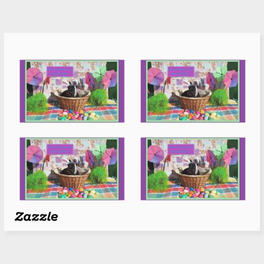 Sticker Rectangulaire Hasenpfeffer ? (Feuille)