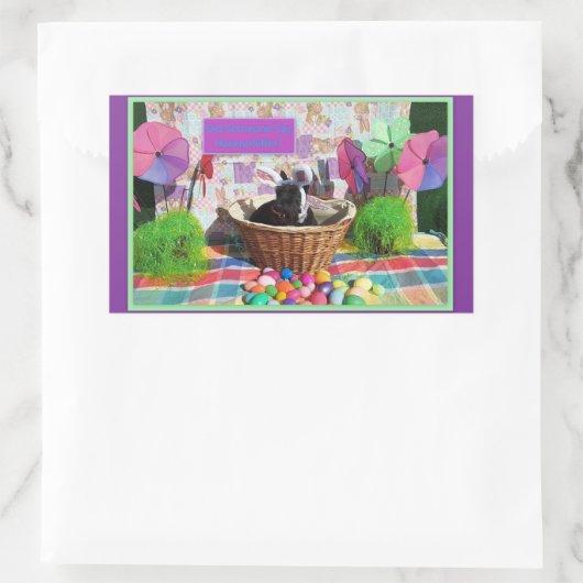 Sticker Rectangulaire Hasenpfeffer ? (Sac)