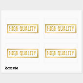 Sticker Rectangulaire Haute qualité (Feuille)