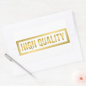 Sticker Rectangulaire Haute qualité (Enveloppe)