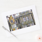 Sticker Rectangulaire Hawaii King Kamehameha Moderne (Enveloppe)