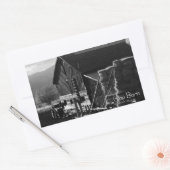 Sticker Rectangulaire Hay Barn (Enveloppe)