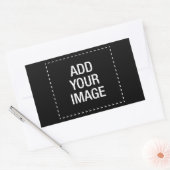 Sticker Rectangulaire hd (Enveloppe)